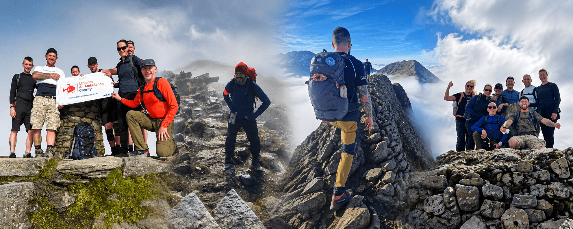 Charity mountain challenge