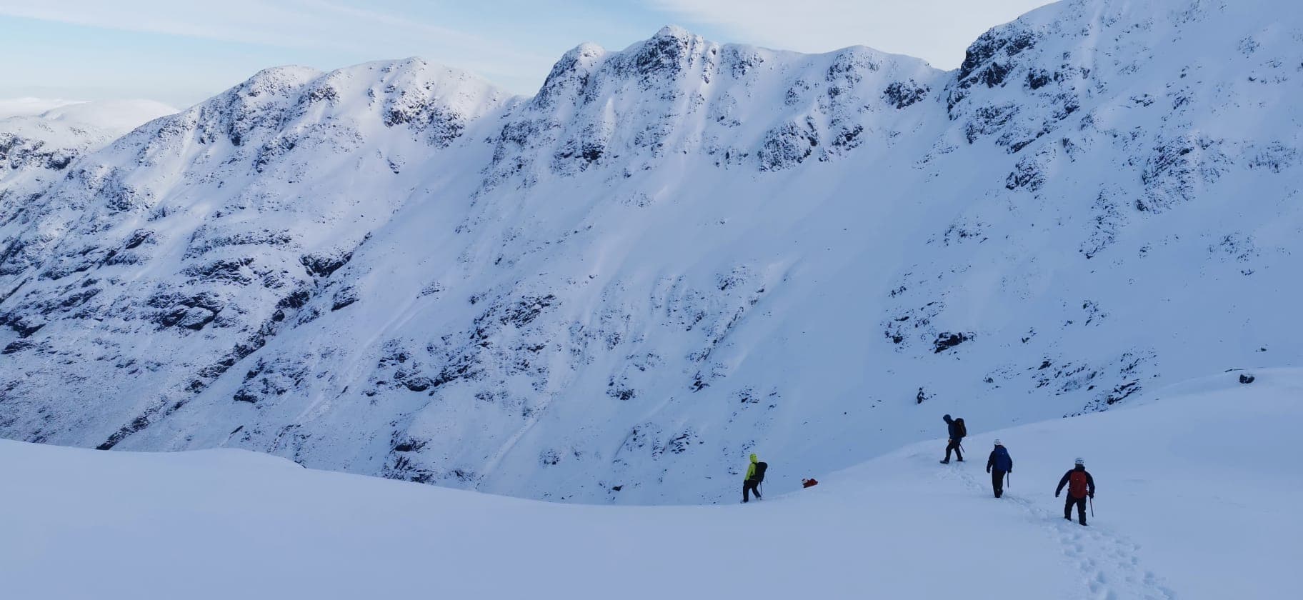 Winter fun Mountaineering